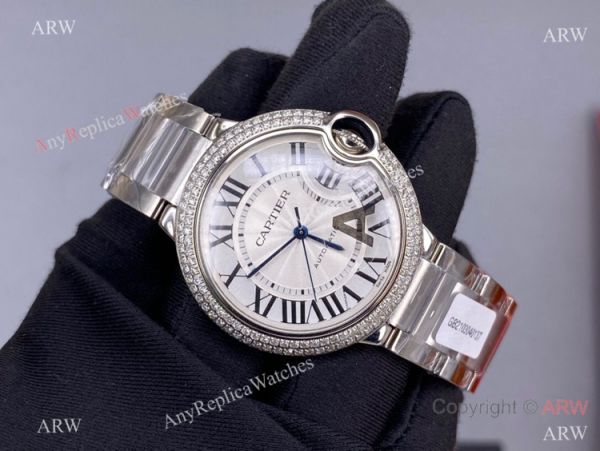 V6 Factory Swiss Grade Cartier Ballon Bleu De 36mm Watch Automatic Movement V6 Factory Swiss Grade Cartier Ballon Bleu De 36mm Watch Automatic Movement