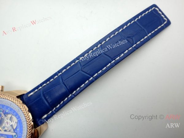 Copy Breitling Bentley Tourbillon Rose Gold Watch Blue Dial Copy Breitling Bentley Tourbillon Rose Gold Watch Blue Dial