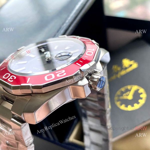 Japan Grade Copy Tag Heuer Aquaracer 300 Quartz Watch Red Nato Strap Japan Grade Copy Tag Heuer Aquaracer 300 Quartz Watch Red Nato Strap
