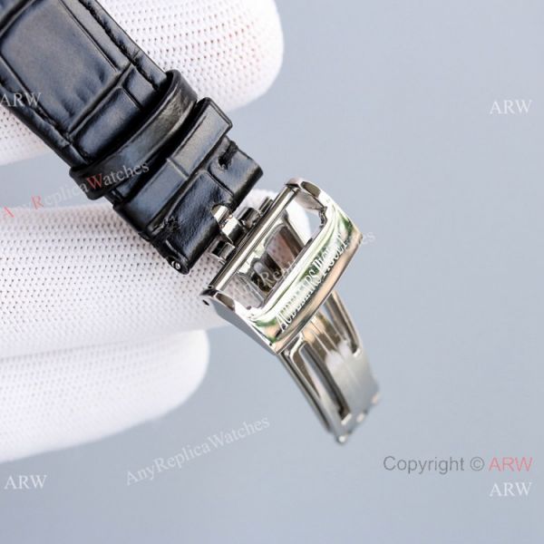 Diamond Audemars Piguet Royal Oak 15400 Watch With Black Leather Strap Best Replica Diamond Audemars Piguet Royal Oak 15400 Watch With Black Leather Strap Best Replica