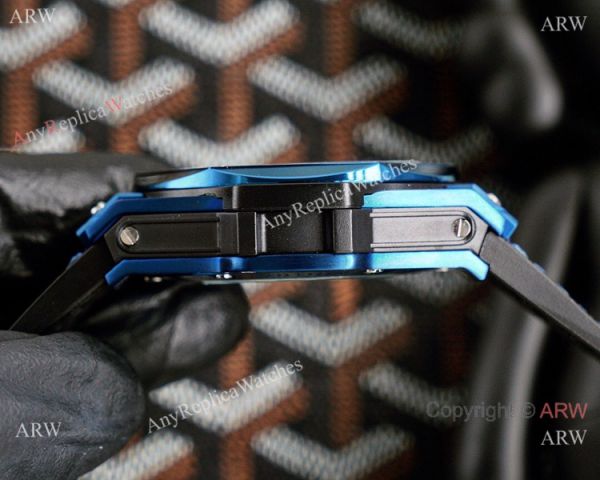 New Replica Hublot Big Bang Sang Bleu Watches Iced Out Blue Dial New Replica Hublot Big Bang Sang Bleu Watches Iced Out Blue Dial