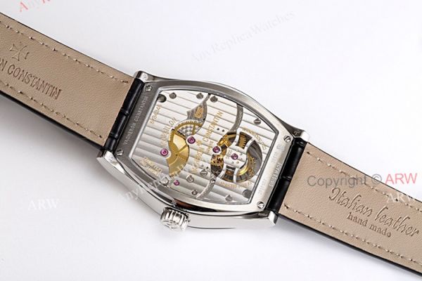 New Vacheron Constantin Malte REAL Tourbillon Black Face High End Replica Leather Strap Watch New Vacheron Constantin Malte REAL Tourbillon Black Face High End Replica Leather Strap Watch