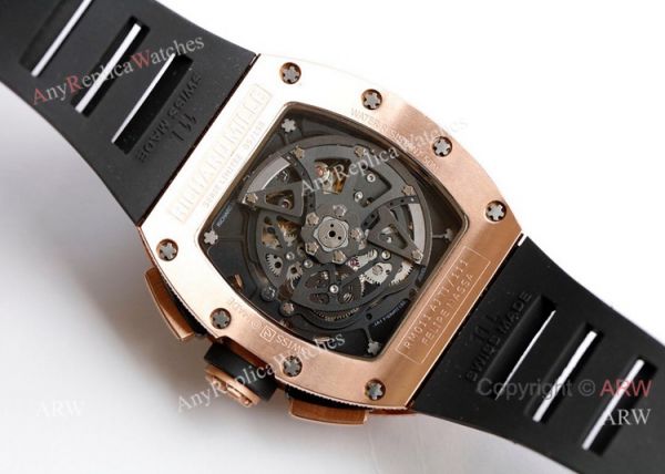 RM 011-FM Felipe Massa Rose Gold Diamond Richard Mille Knockoff Watches Asia 7750 RM 011-FM Felipe Massa Rose Gold Diamond Richard Mille Knockoff Watches Asia 7750