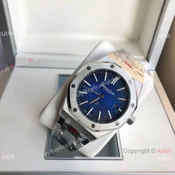 2021 NEW! Clone Audemars Piguet Royal Oak Jumbo Watch Blue Gradient Dial 2021 NEW! Clone Audemars Piguet Royal Oak Jumbo Watch Blue Gradient Dial