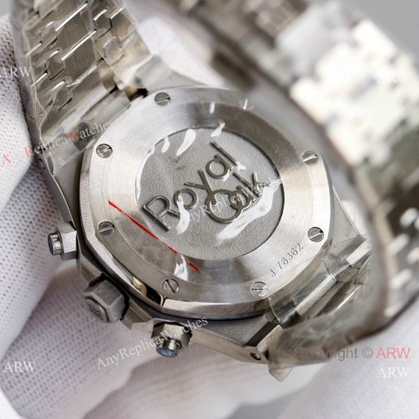 JH Audemars Piguet Royal Oak 7750 Chronograph Watch White Panda Dial 41mm JH Audemars Piguet Royal Oak 7750 Chronograph Watch White Panda Dial 41mm