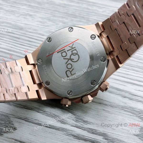 Japan Grade Copy Audemars Piguet Royal Oak Watches Rose Gold Gray Dial 44mm Japan Grade Copy Audemars Piguet Royal Oak Watches Rose Gold Gray Dial 44mm