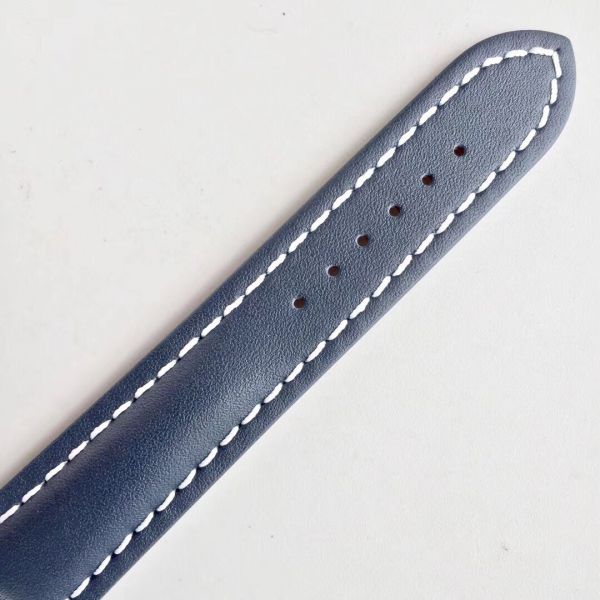 Swiss Grade Copy Breitling Transocean Day Date V7 Factory Watch Blue Dial Blue Leather Strap Swiss Grade Copy Breitling Transocean Day Date V7 Factory Watch Blue Dial Blue Leather Strap