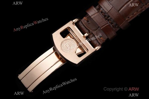 ZF Factory IWC Portugieser Automatic 7 Days Rose Gold White Dial Watch 42mm Brand NEW ZF Factory IWC Portugieser Automatic 7 Days Rose Gold White Dial Watch 42mm Brand NEW