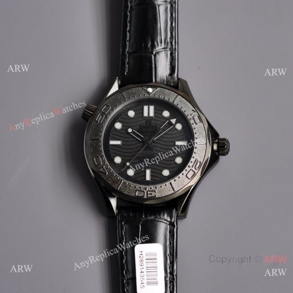 New 2021 Watches Swiss Omega Seamaster Diver 300m Black Black Watch Leather Strap New 2021 Watches Swiss Omega Seamaster Diver 300m Black Black Watch Leather Strap