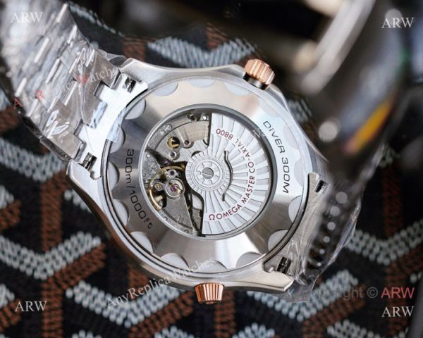 2021 New! Omega Seamaster Nekton Watch Rubber Strap Two Tone Rose Gold 2021 New! Omega Seamaster Nekton Watch Rubber Strap Two Tone Rose Gold