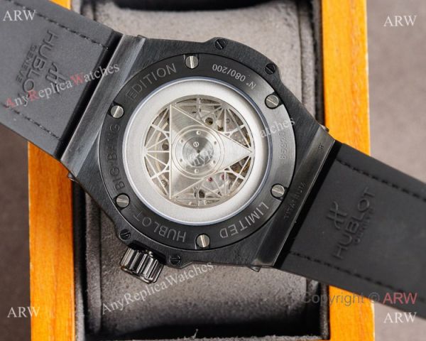 Z Factory Swiss Copy Hublot Sang Bleu Citizen Watch 45mm Solid Black Z Factory Swiss Copy Hublot Sang Bleu Citizen Watch 45mm Solid Black