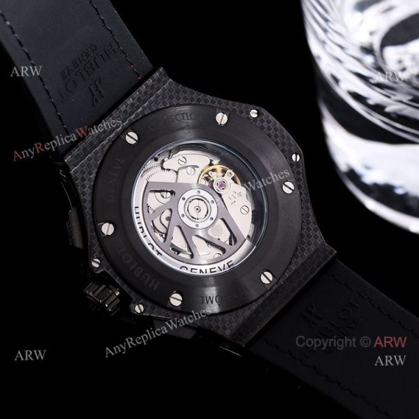Hublot Big Bang 48mm All Black Carbon Fiber Automatic Watch High Copy Hublot Big Bang 48mm All Black Carbon Fiber Automatic Watch High Copy