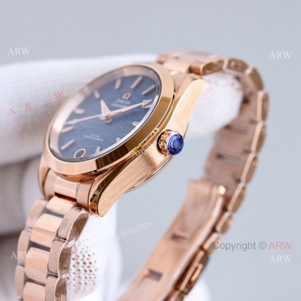 High End Replica Omega Constellation Ladies 34mm Rose Gold Watch With Diamonds High End Replica Omega Constellation Ladies 34mm Rose Gold Watch With Diamonds