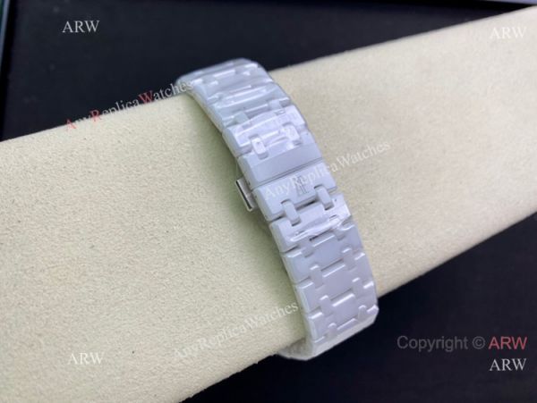 New Audemars Piguet Royal Oak Perpetual Calendar White Ceramic Copy Watch New Audemars Piguet Royal Oak Perpetual Calendar White Ceramic Copy Watch