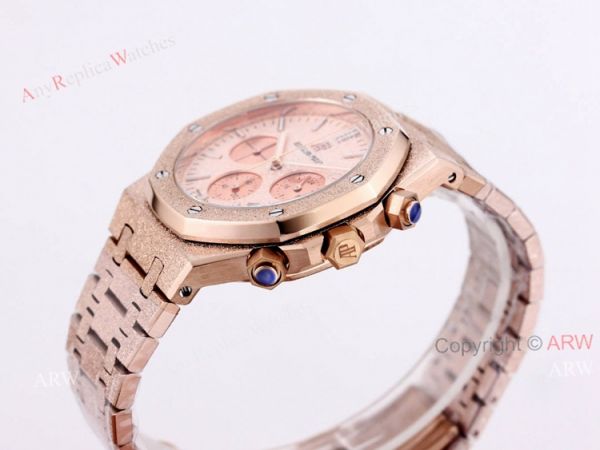 New Audemars Piguet Royal Oak Quartz Copy Watch Best AP Frosted Gold Watch 41mm New Audemars Piguet Royal Oak Quartz Copy Watch Best AP Frosted Gold Watch 41mm