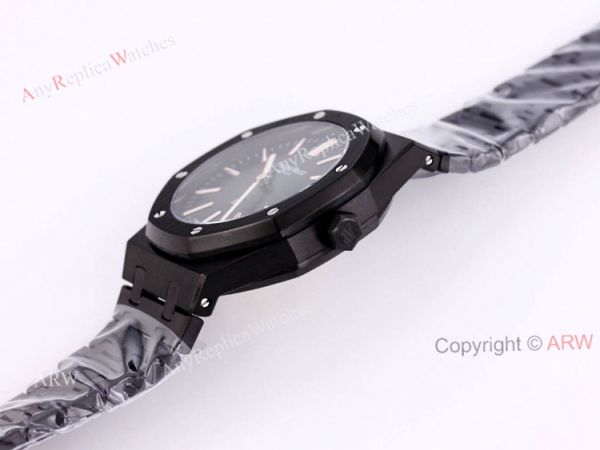 New Audemars Piguet Royal Oak Jumbo Green Dial All Black Mens Replica Watches 41mm New Audemars Piguet Royal Oak Jumbo Green Dial All Black Mens Replica Watches 41mm