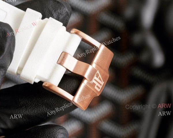 Knockoff Audemars Piguet Royal Oak 42mm Rose Gold Rainbow Watch Quartz Movement Knockoff Audemars Piguet Royal Oak 42mm Rose Gold Rainbow Watch Quartz Movement