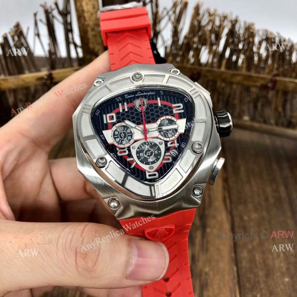 Replica Lamborghini 124bbr Spyder Quartz Watch 47mm Black Rubber Band Replica Lamborghini 124bbr Spyder Quartz Watch 47mm Black Rubber Band