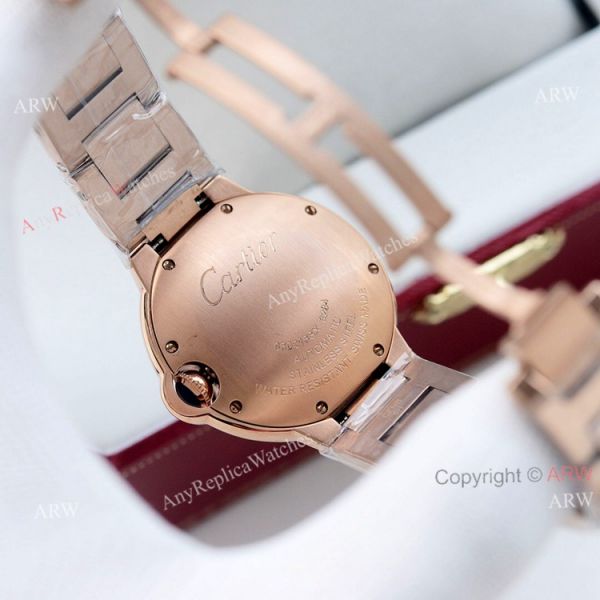 Swiss Quality Cartier Ballon Bleu 36mm White Mop Dial Stainless Steel Copy Watch With Diamonds Swiss Quality Cartier Ballon Bleu 36mm White Mop Dial Stainless Steel Copy Watch With Diamonds