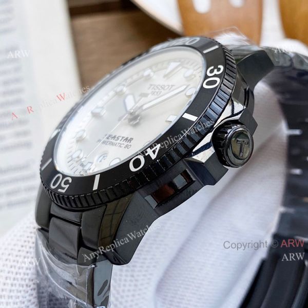 Buy High Quality Replica Tissot Seastar All Black Watch 45mm For Men Buy High Quality Replica Tissot Seastar All Black Watch 45mm For Men