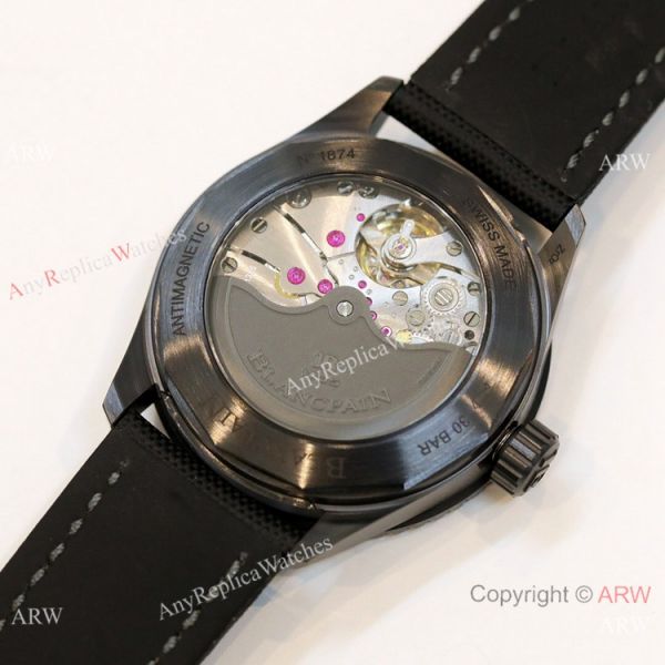 Swiss Grade Replica Blancpain Fifty Fathoms Bathyscaphe GF Factory Cal.1315 Watch All Black Swiss Grade Replica Blancpain Fifty Fathoms Bathyscaphe GF Factory Cal.1315 Watch All Black