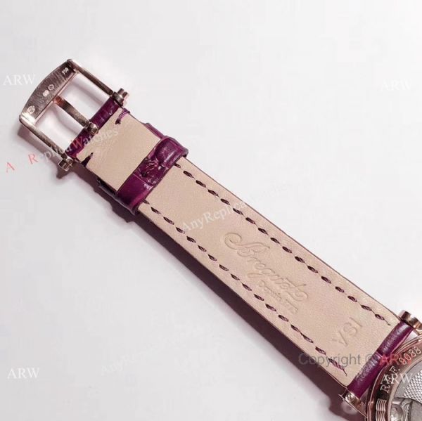 New Copy Breguet Classique Tourbillon Diamond Roman Dial Watch Women 32mm New Copy Breguet Classique Tourbillon Diamond Roman Dial Watch Women 32mm