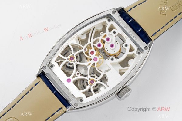 AB Factory Copy Franck Muller Cintree Curvex Imperial Tourbillon Watch 39.6mm Blue Dial AB Factory Copy Franck Muller Cintree Curvex Imperial Tourbillon Watch 39.6mm Blue Dial