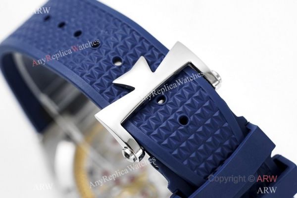 1-1 Super Clone Vacheron Constantin Overseas Tourbillon V2 6000v Blue Rubber Strap Watch 1-1 Super Clone Vacheron Constantin Overseas Tourbillon V2 6000v Blue Rubber Strap Watch