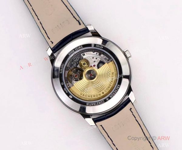 2021 New! Swiss Grade Vacheron Constantin Patrimony Moon and Retrograde Date Watch Blue Leather Strap 2021 New! Swiss Grade Vacheron Constantin Patrimony Moon and Retrograde Date Watch Blue Leather Strap