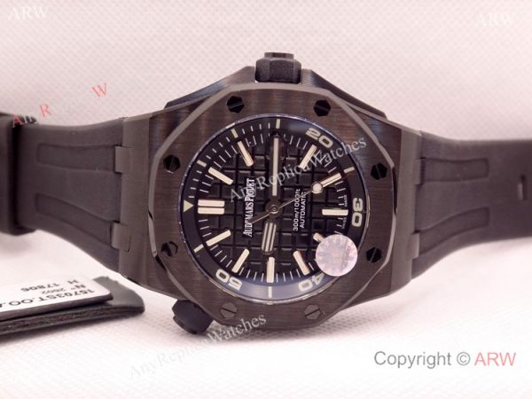 BF Factory Audemars Piguet Royal Oak Offshore Divers Asia2836 Watches Solid Black BF Factory Audemars Piguet Royal Oak Offshore Divers Asia2836 Watches Solid Black