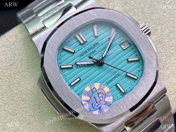 (2022 New) Replica Patek Philippe Nautilus Tif fany Limited edition Cal.324 Watch (2022 New) Replica Patek Philippe Nautilus Tif fany Limited edition Cal.324 Watch