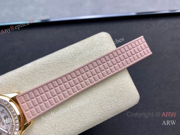 PPF Factory Patek Philippe Lady-Aquanaut Cal.324 Watch Yellow Gold MOP Dial PPF Factory Patek Philippe Lady-Aquanaut Cal.324 Watch Yellow Gold MOP Dial