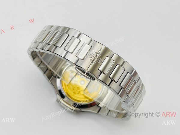 3K Factory 1:1 Best Edition Patek Philippe Nautilus Ladies 34mm Watch Silver Steel White Dial 3K Factory 1:1 Best Edition Patek Philippe Nautilus Ladies 34mm Watch Silver Steel White Dial