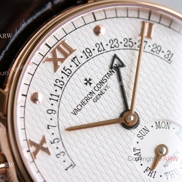 Swiss Grade Copy Vacheron Constantin Malte Patrimony 31-Day Retrograde Cal.2460 watch Rose Gold Case Swiss Grade Copy Vacheron Constantin Malte Patrimony 31-Day Retrograde Cal.2460 watch Rose Gold Case