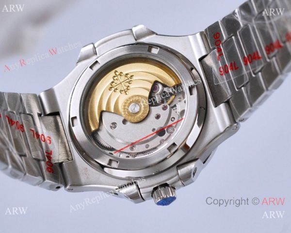 Swiss Quality Copy Patek Philippe Nautilus Baby Blue Citizen 8215 Watch New 5711 Swiss Quality Copy Patek Philippe Nautilus Baby Blue Citizen 8215 Watch New 5711