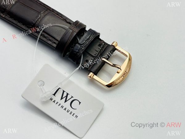 Swiss Replica IWC Portofino Moon watch IWS Factory Cal.35800 Rose Gold Case Swiss Replica IWC Portofino Moon watch IWS Factory Cal.35800 Rose Gold Case