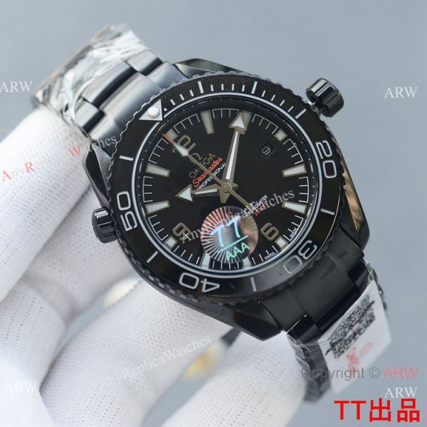Swiss Quality Omega Seamaster Planet Ocean Black Venom Watch Citizen 8215 Movement Swiss Quality Omega Seamaster Planet Ocean Black Venom Watch Citizen 8215 Movement