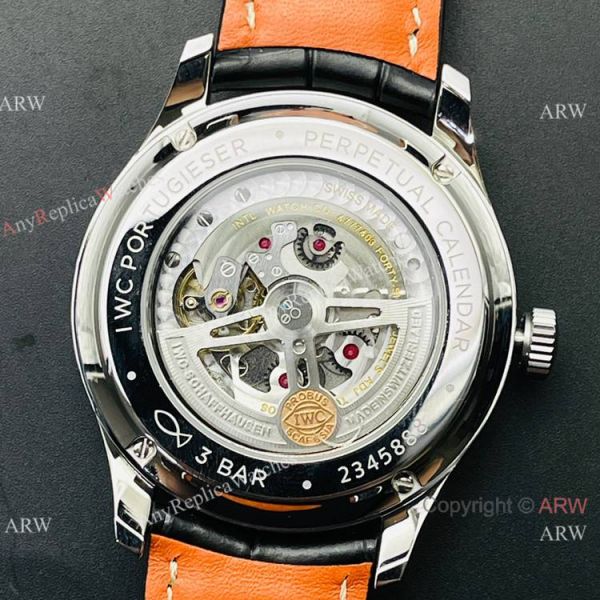 IWS Factory V2 IWC Portuguese Perpetual Calendar Watch Gold Arabic Markers IWS Factory V2 IWC Portuguese Perpetual Calendar Watch Gold Arabic Markers