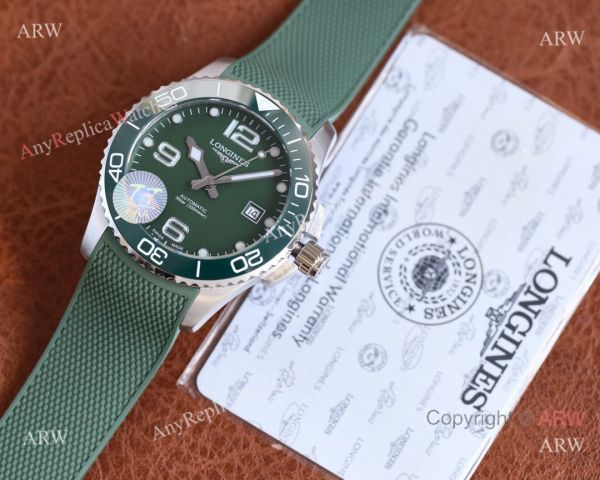 Top Knockoff Longines Hydroconquest Black Watch Rubber Strap 41mm For Men Top Knockoff Longines Hydroconquest Black Watch Rubber Strap 41mm For Men