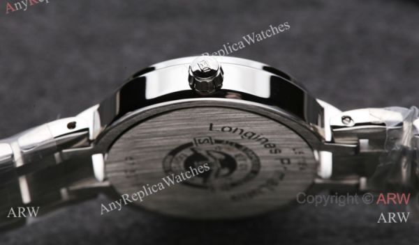 Swiss Quartz Longines PrimaLuna Clone Watch Blue Mop Face Diamond bezel Swiss Quartz Longines PrimaLuna Clone Watch Blue Mop Face Diamond bezel