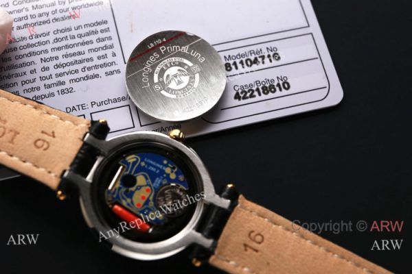 Swiss Quartz Longines PrimaLuna Replica Watches All Gold White Face Swiss Quartz Longines PrimaLuna Replica Watches All Gold White Face
