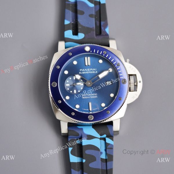 Copy Panerai Luminor Submersible Camo Rubber Strap Watch Pam1068 Copy Panerai Luminor Submersible Camo Rubber Strap Watch Pam1068
