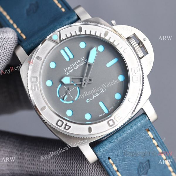 Knockoff Panerai Submersible eLAB-ID pam1225 Wrist Gray Recycled PET Nylon Strap Knockoff Panerai Submersible eLAB-ID pam1225 Wrist Gray Recycled PET Nylon Strap