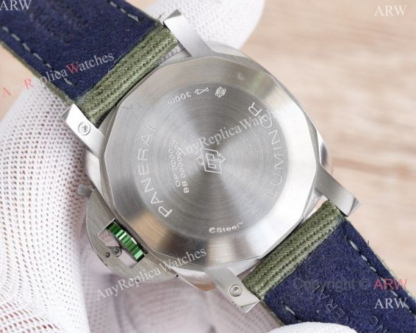NEW! Clone Panerai Luminor Marina Esteel &8216;Verde Smeraldo PAM01356 Watch Olive Green 44mm NEW! Clone Panerai Luminor Marina Esteel &8216;Verde Smeraldo PAM01356 Watch Olive Green 44mm