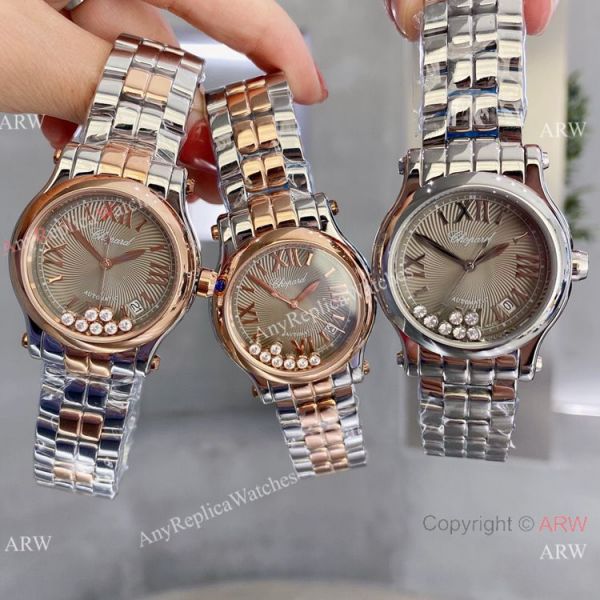 Knockoff Chopard Happy Sport quartz Watch Rhodium Grey Stainless Steel Knockoff Chopard Happy Sport quartz Watch Rhodium Grey Stainless Steel