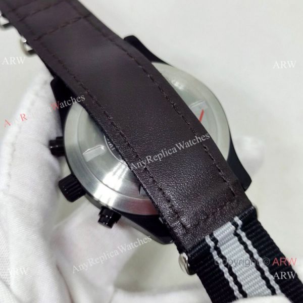 New Copy IWC Pilots Blacksteel Nylon Strap Watch Automatic New Copy IWC Pilots Blacksteel Nylon Strap Watch Automatic
