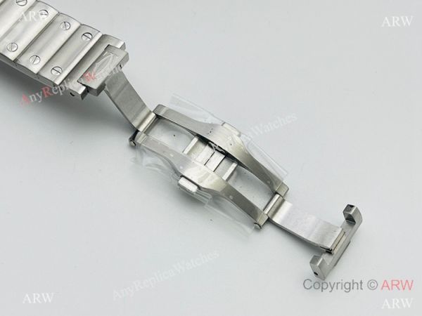 V8 Factory Super Clone Cartier Skeleton Santos Swiss Ronda4S20 Watch Stainless Steel Case V8 Factory Super Clone Cartier Skeleton Santos Swiss Ronda4S20 Watch Stainless Steel Case