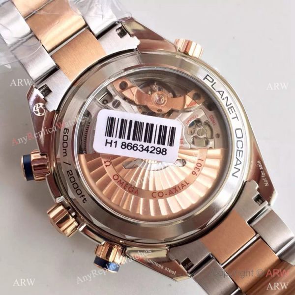 (OM)New Copy Swiss Omega Seamaster 9901 Watch 2-Tone Rose Gold (OM)New Copy Swiss Omega Seamaster 9901 Watch 2-Tone Rose Gold