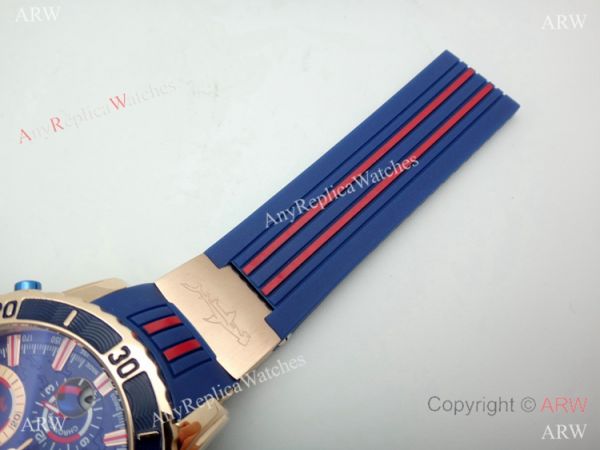Replica Ulysse Nardin Diver Chronograph Hammerhead Shark Rose Gold Watch Replica Ulysse Nardin Diver Chronograph Hammerhead Shark Rose Gold Watch