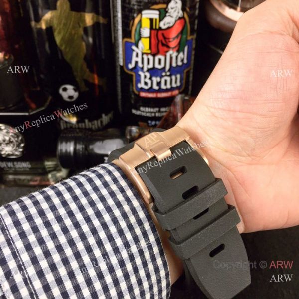 Replica Audemars Piguet Royal Oak Offshore Tattoo Watch SS Black Dial Replica Audemars Piguet Royal Oak Offshore Tattoo Watch SS Black Dial